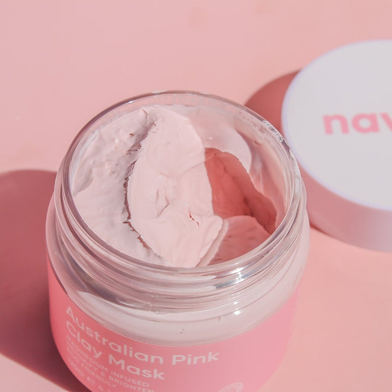 Twin Pack Australian Pink Clay Mask - Navon